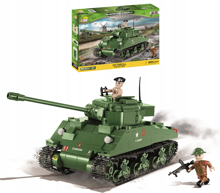 Cobi Army 2515 Czołg Shermann Firefly 500 Kl.