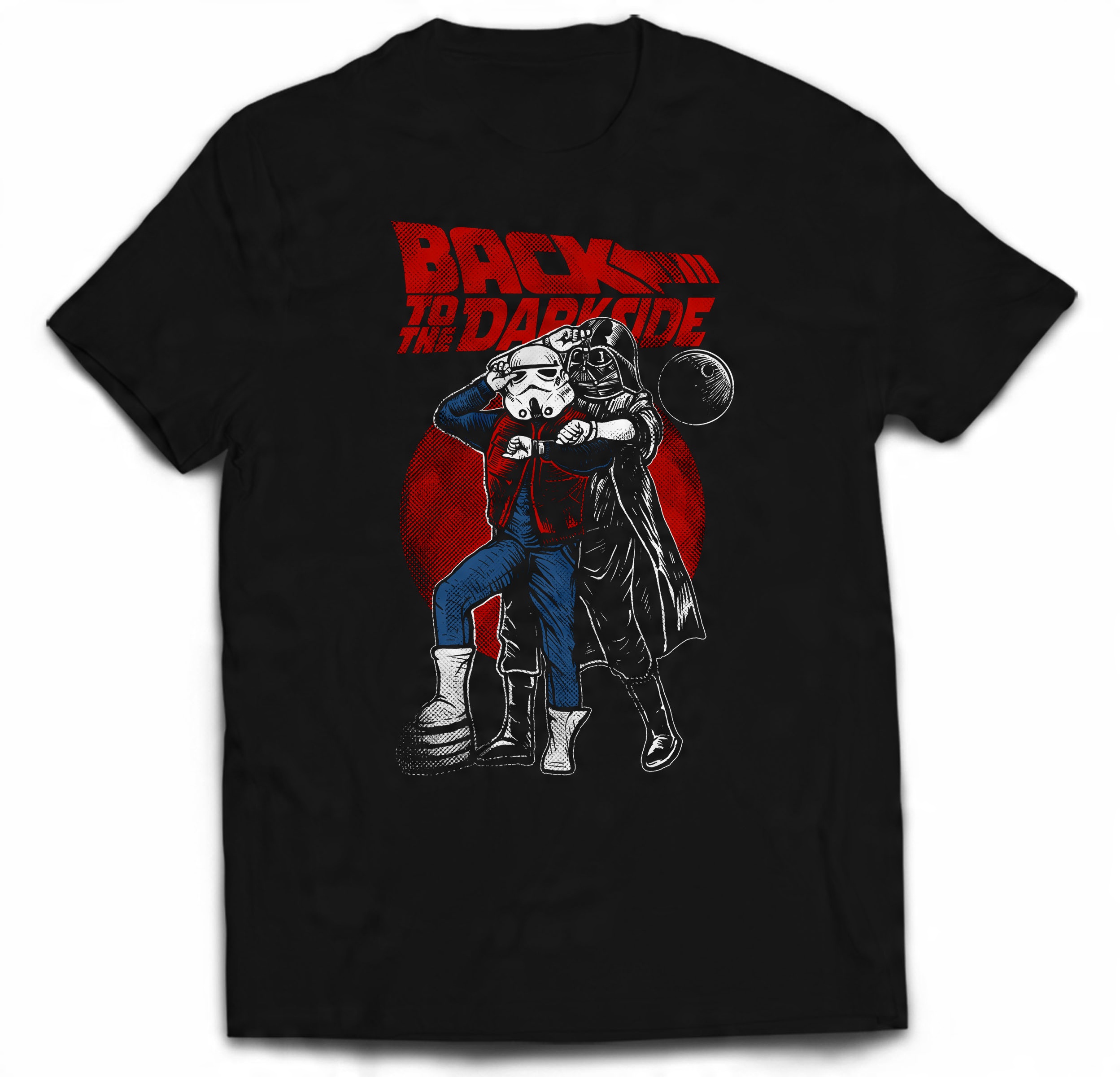 

Tshirt Mashup Star Wars Back To Dark Side 3XL