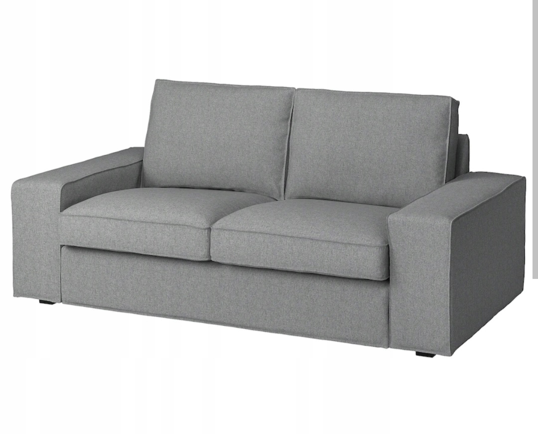 Ikea Kivik Potah na 2-místnou pohovku, Tibbleby béžová/šedá barva