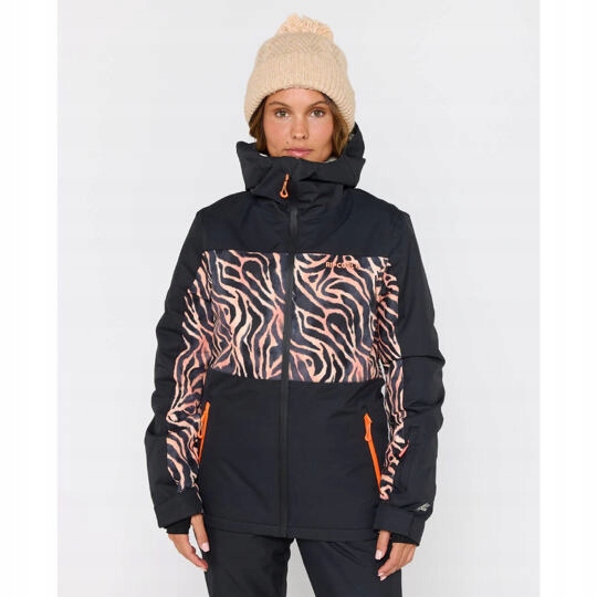 bunda Rip Curl Anti Series Col Bl 10K/10K Black Velikost oblečení: S