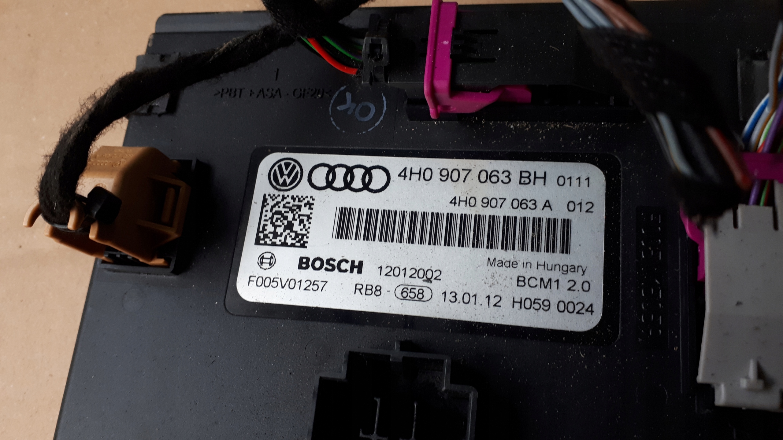 A6 C7 4G module control unit KOMFORTU KOSTKI A7 4G
