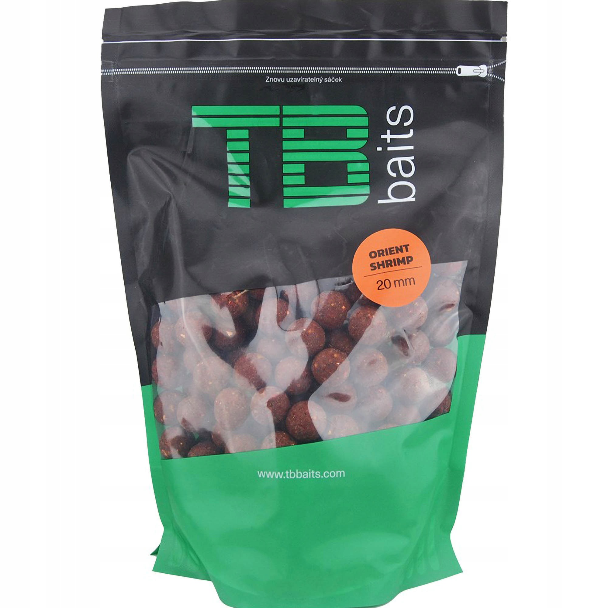 Kuličky Tb Baits Blazek Orient Shrimp 2,5 kg 20 mm