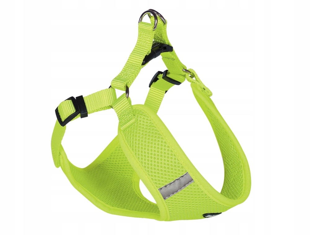 Nobby Postroj pro psa Mesh Reflect L Neon 58-69 Cm