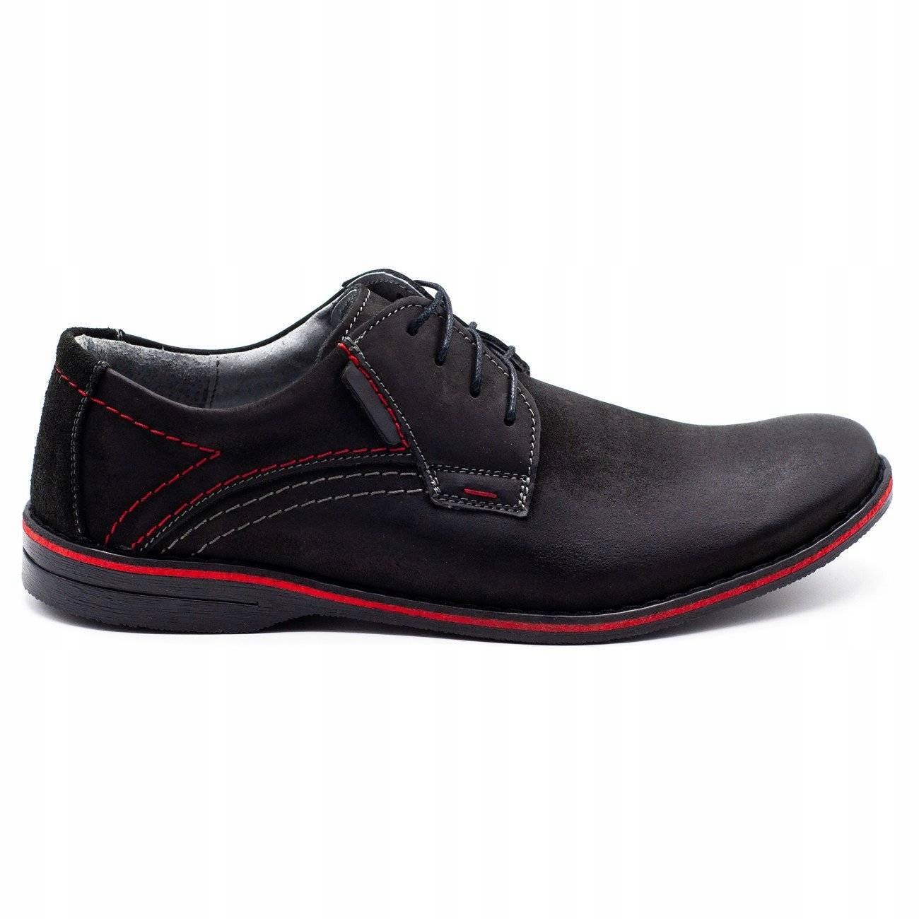 

Buty Męskie 242 Czarny Skóra