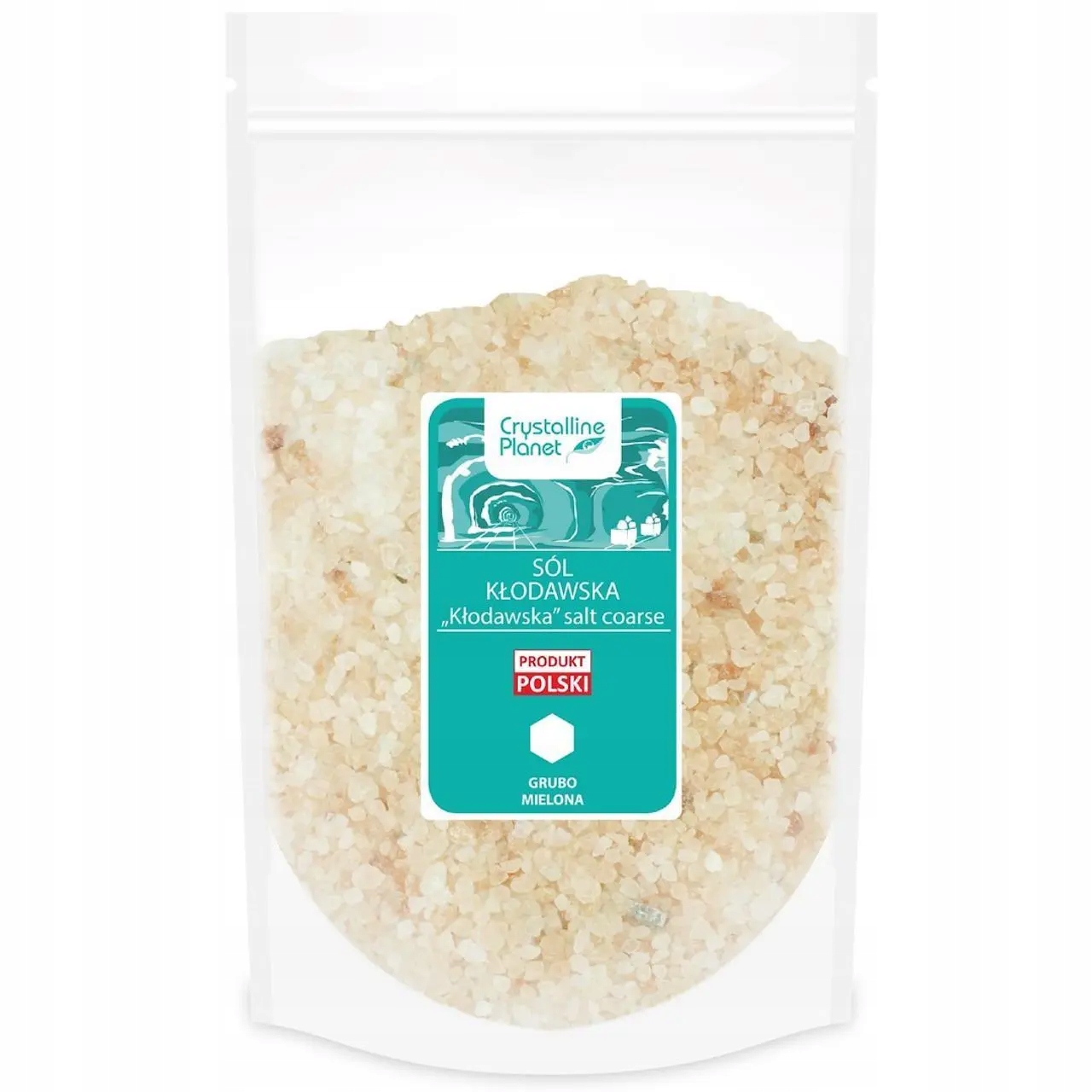 Hrubě Mletá Kladavská Sůl 1 kg Crystalline Planet