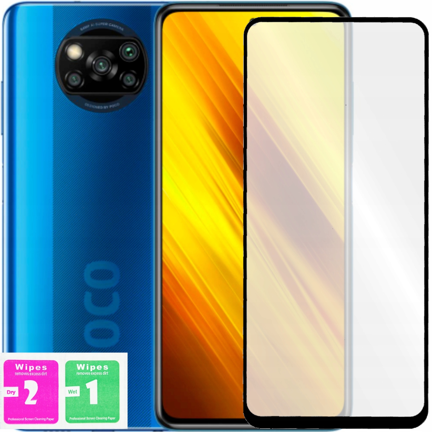 

Szkło Hartowane Do Xiaomi Poco X3 Nfc Cały Ekran