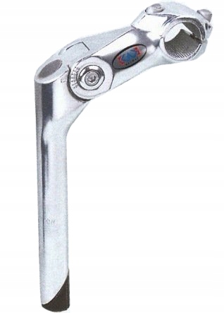

Wspornik kierownicy rowerowy srebrny 22.2x180*90mm
