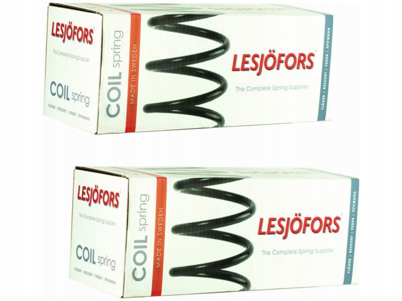 2× lesjofors 4092631 пружина