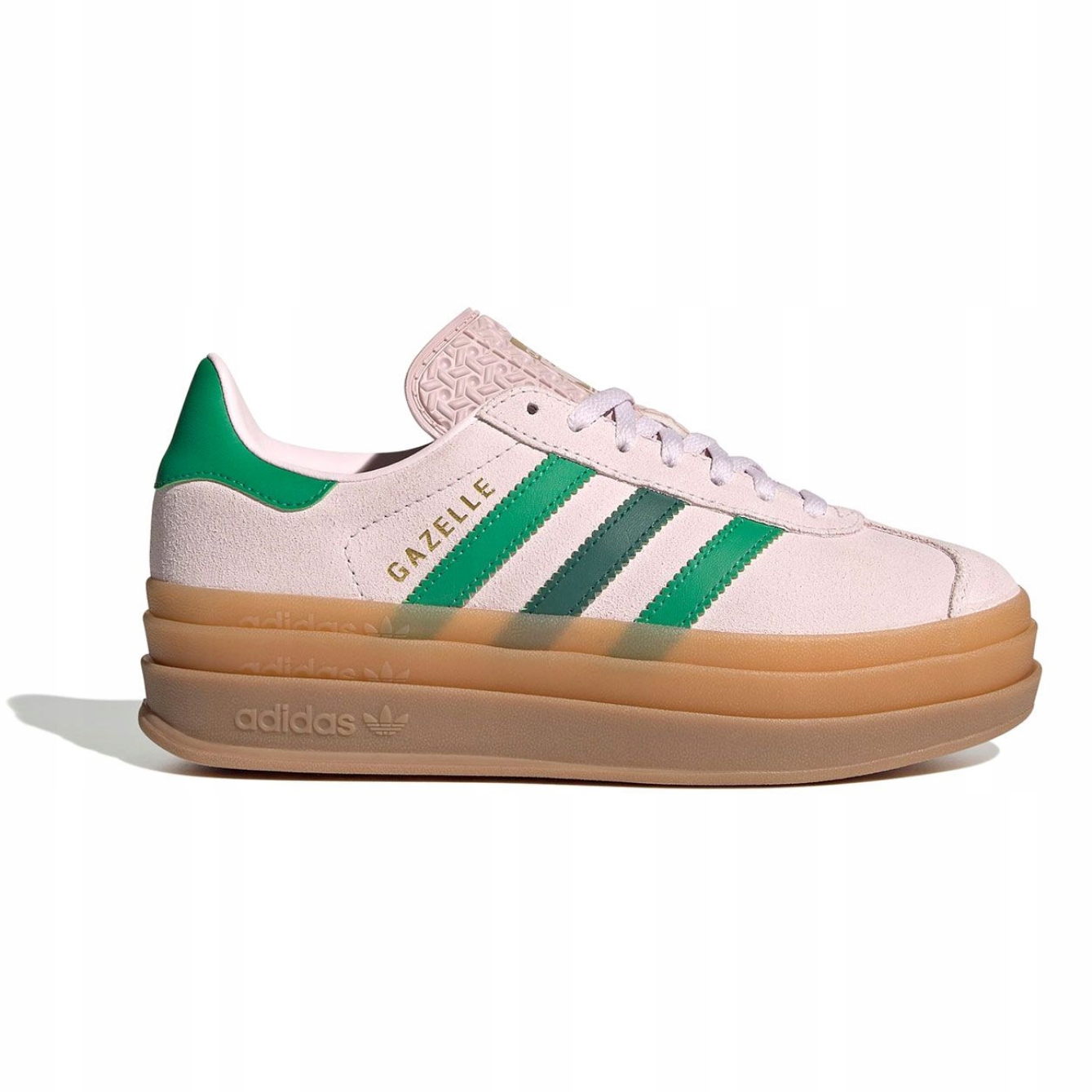 Adidas Gazelle Bold Růžové Béžové Dámské Boty Platforma JR5952 38