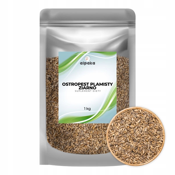 

Ostropest Plamisty Ziarno 1kg Suplement Diety