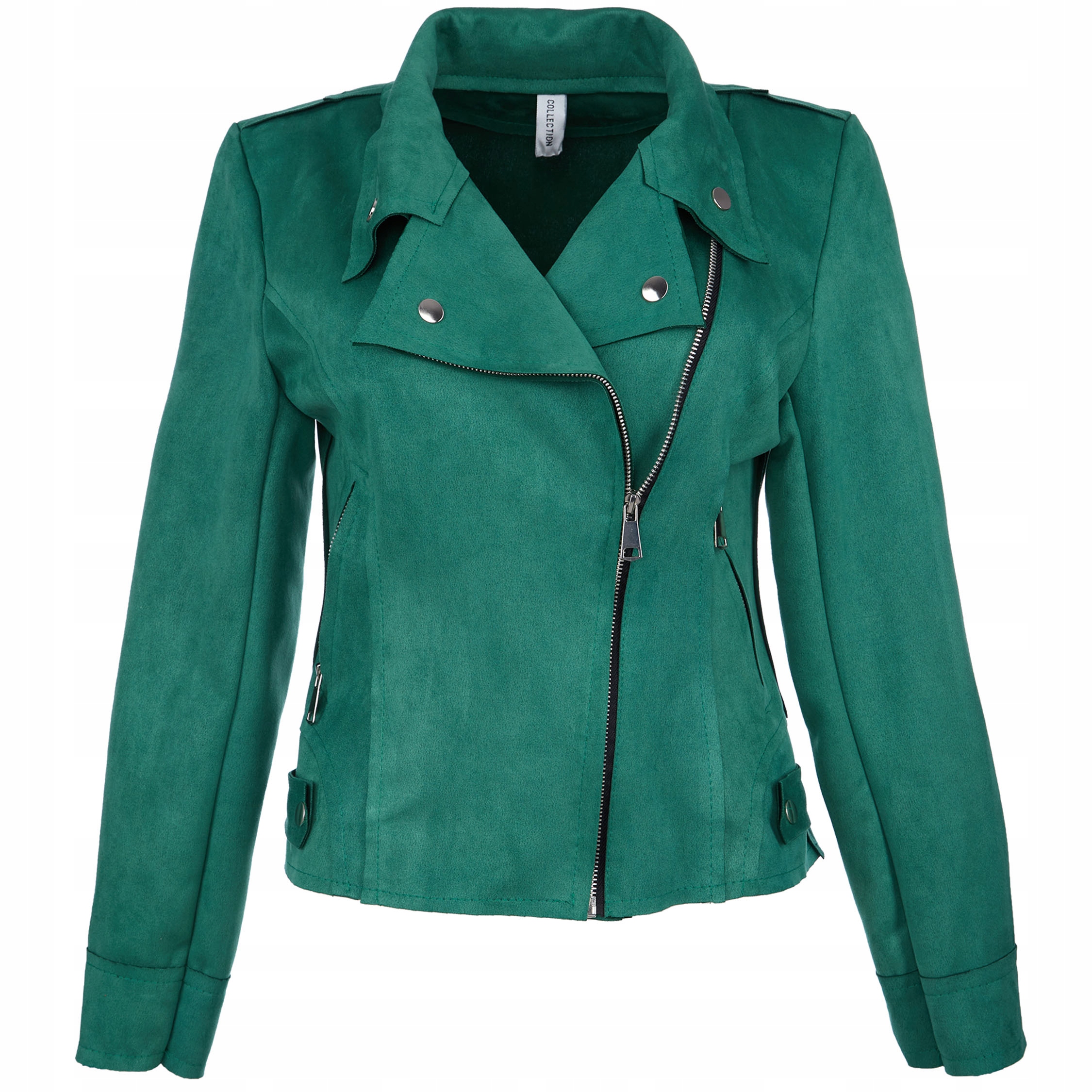 176_ XXL/44 _ KURTKA RAMONESKA SKÓRZANA ZAMSZOWA Rozmiar 44