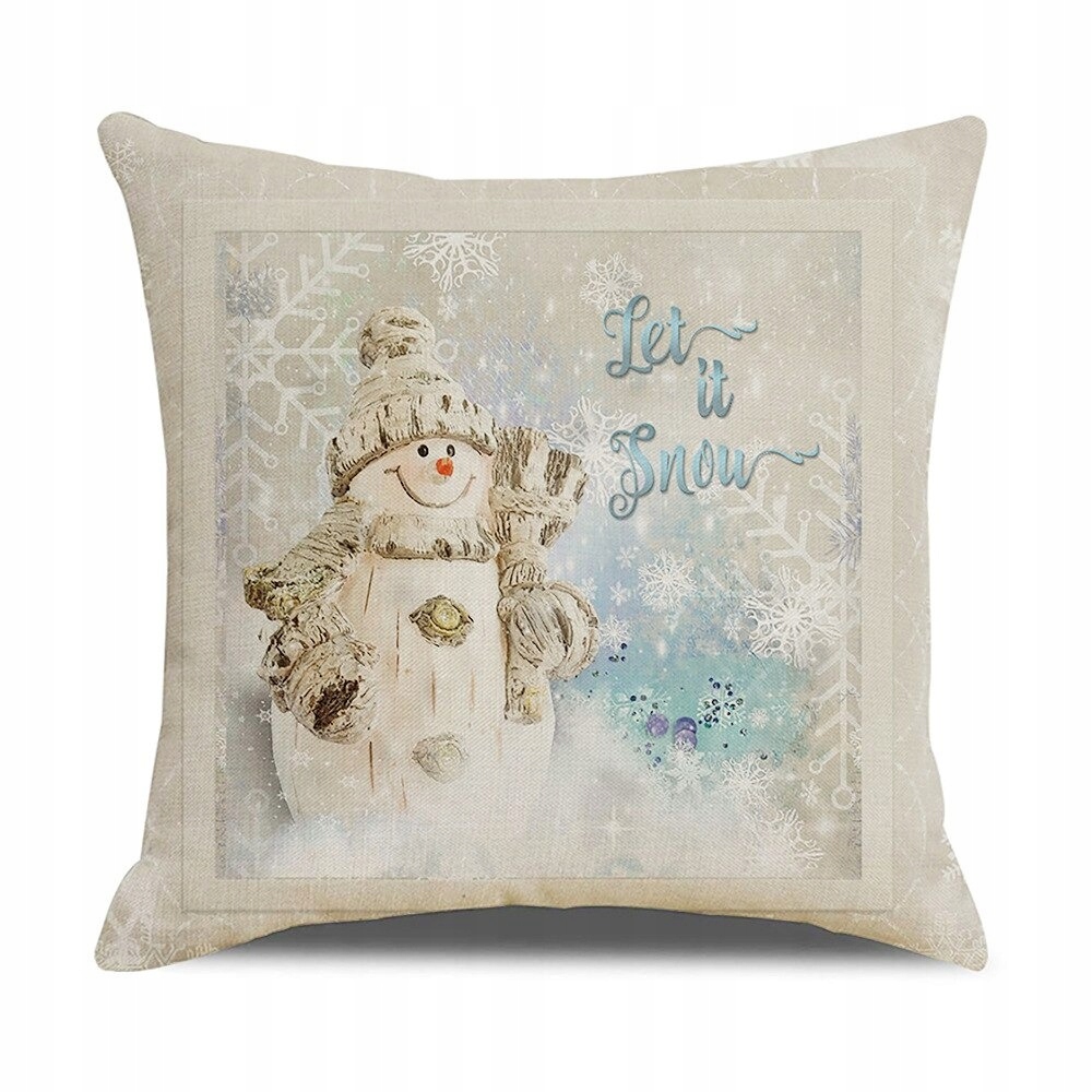 ŚWIĄTECZNA POSZEWKA NA PODUSZKĘ DEKORACYJNA 45X45