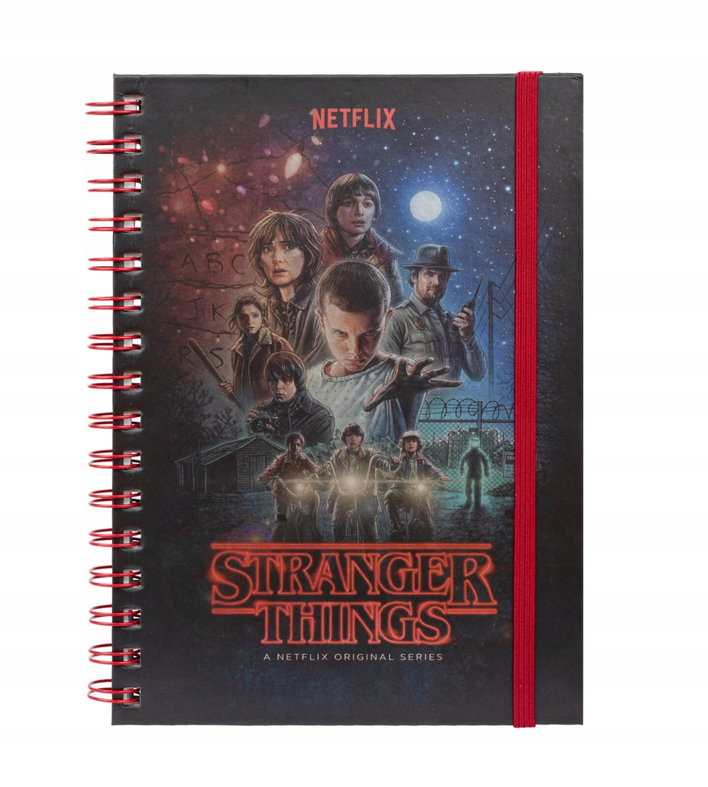 

Notes A5 Stranger Things metaliczna okładka 80k