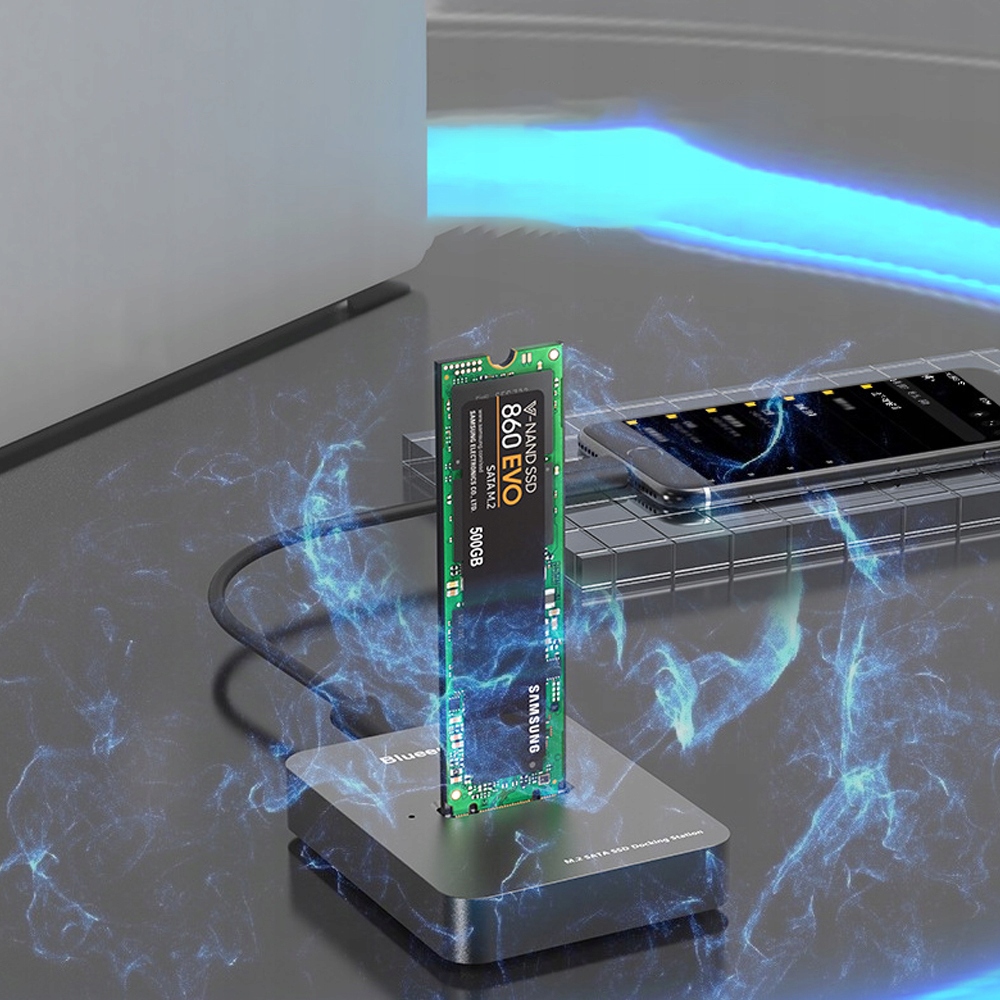 M.2 NVMe SSD Docking Base USB 3.1 GEN2 Type-C Kod producenta 00056DZ0005