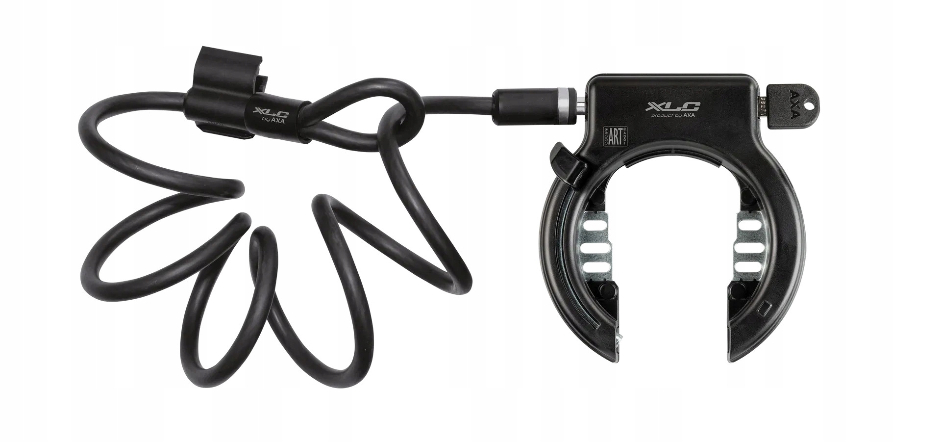 Blokada tylnego koła z linką XLC Fantomas II Axa Solid Plus