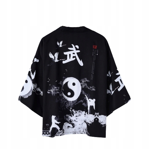 

Japońskie Kimono Haori Samuraj Kanji Suwenir I2