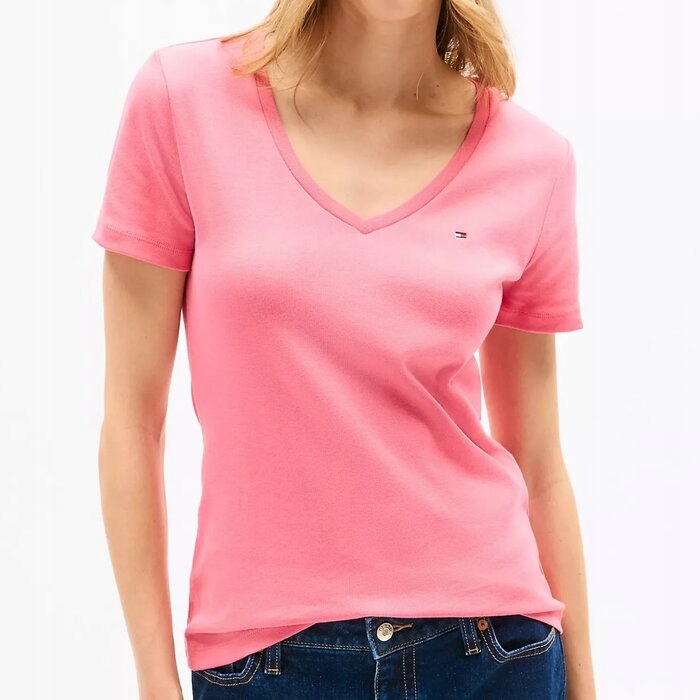 Tričko Tommy Hilfiger bavlněné růžové L (nové)