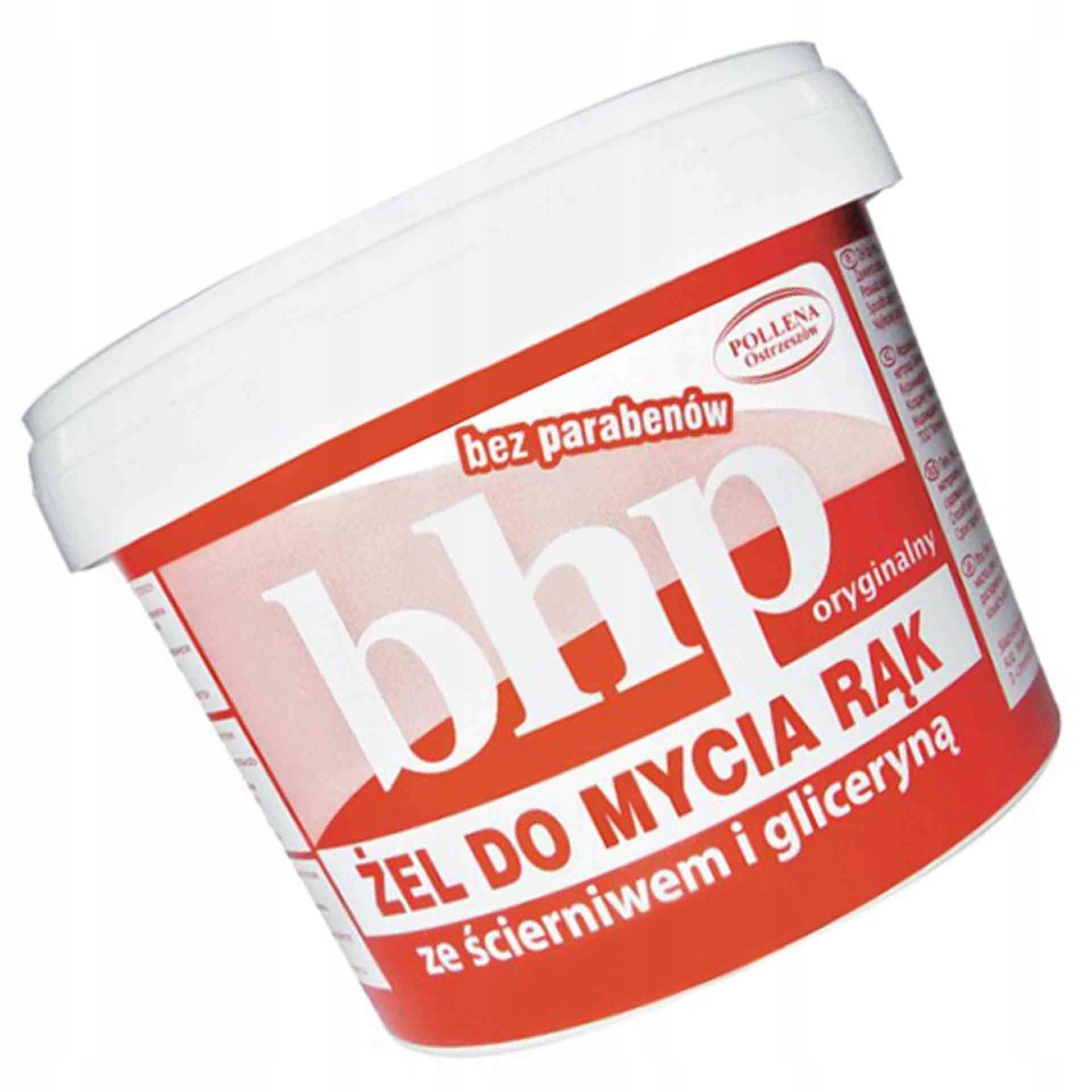 

Bhp Żel Do Rąk 500 g Ze Ścierniwem I Gliceryną /os