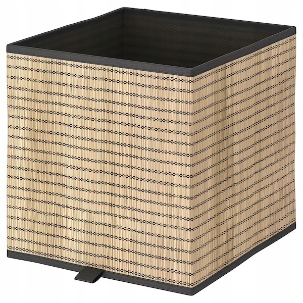 

Ikea Gnabbas Pojemnik, kosz, wkład Kallax brązowe