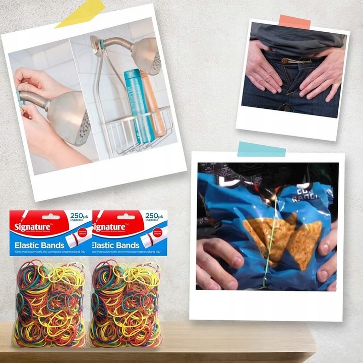 Gumki recepturki mocne gumeczki gumka gumeczka recepturka grube 1000 szt Marka inny