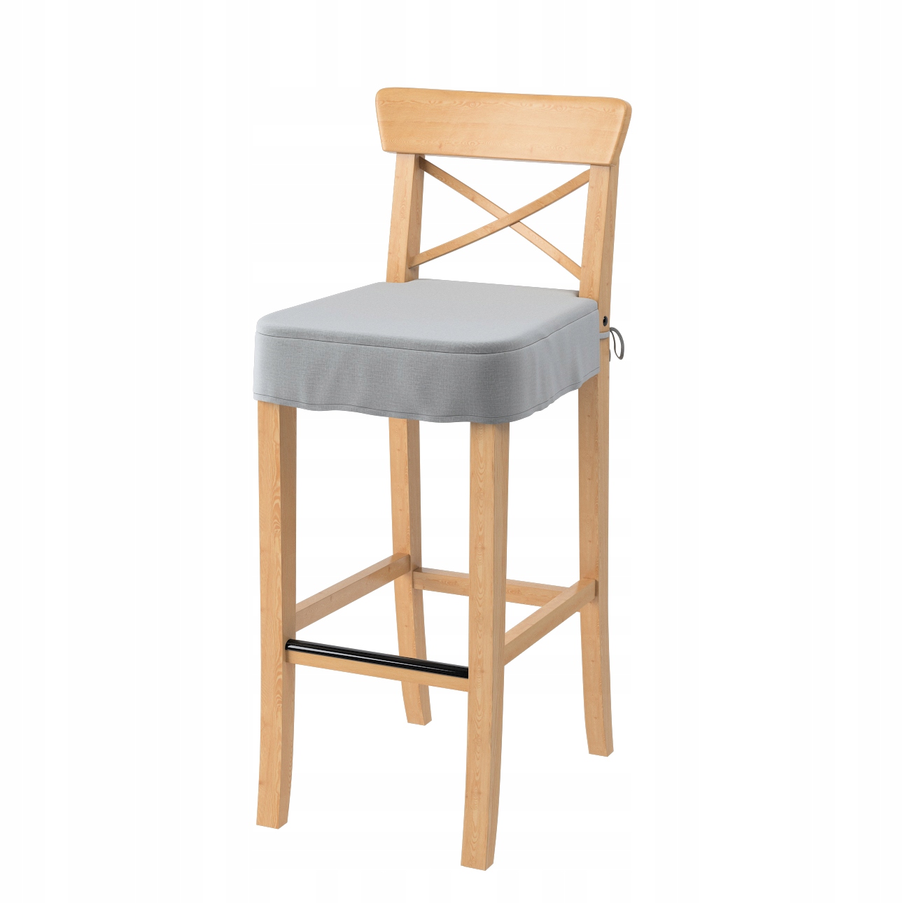 Sedák na barovou židli Ingolf Ikea černý