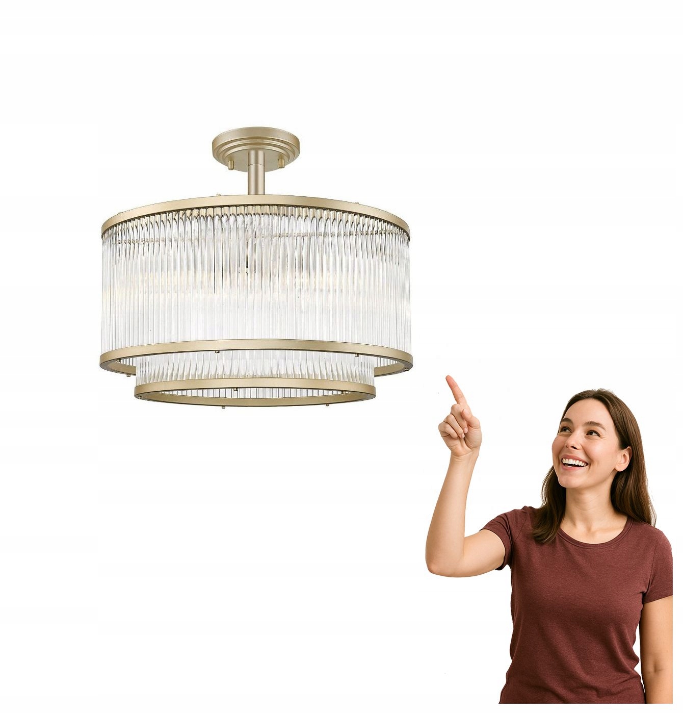 Stropná lampa Sergio C0528-05H-V6AC Zuma Line