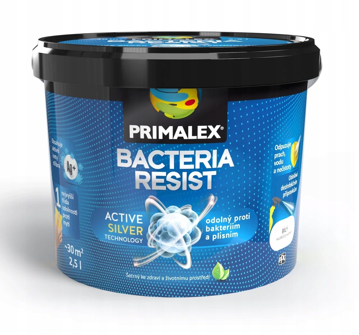 Primalex Bacteria Resist 9l, Biela