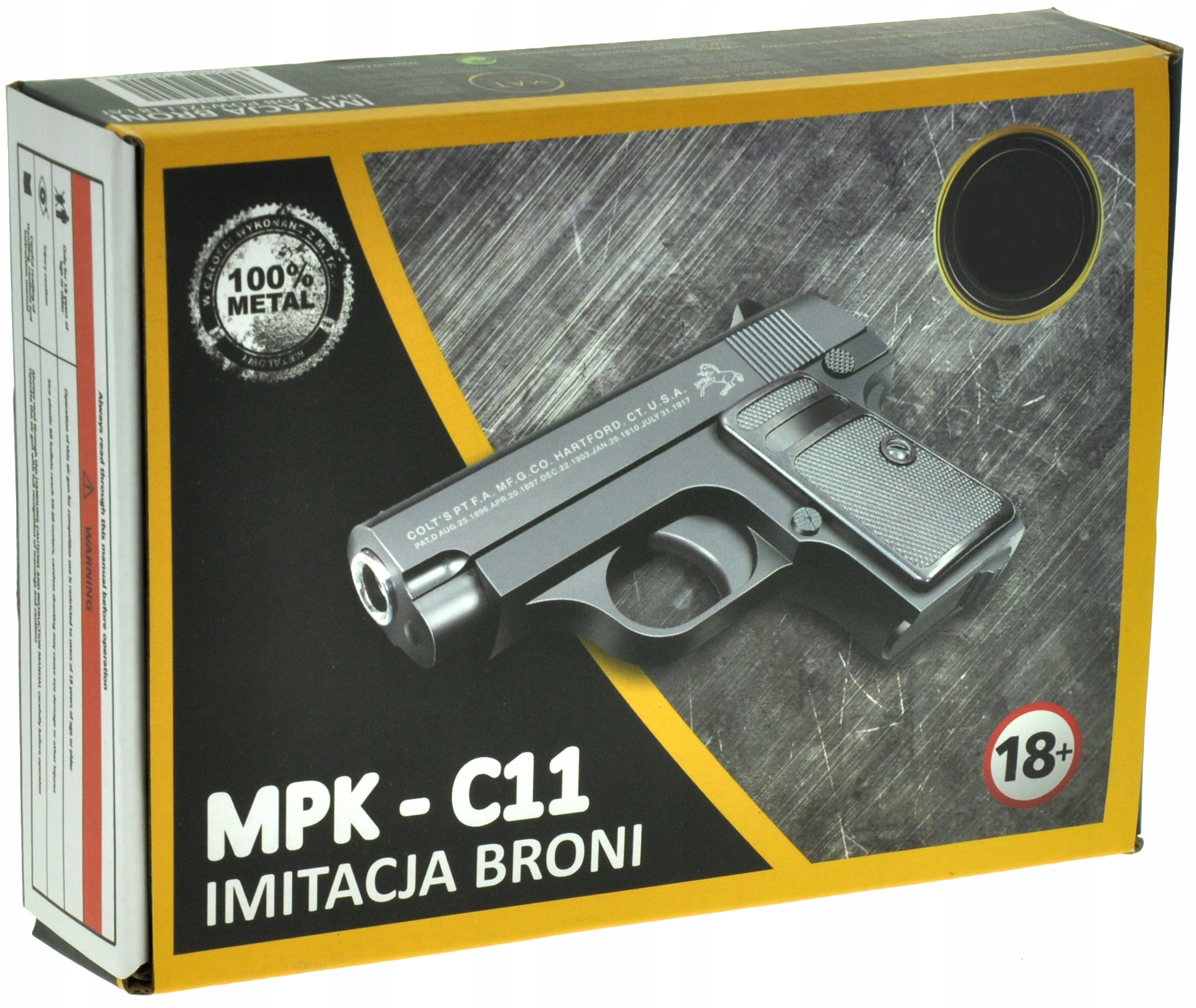 COLT PISTOLET METALOWY PISTOLET NA KULKI COMPACT Kod producenta COMPACT