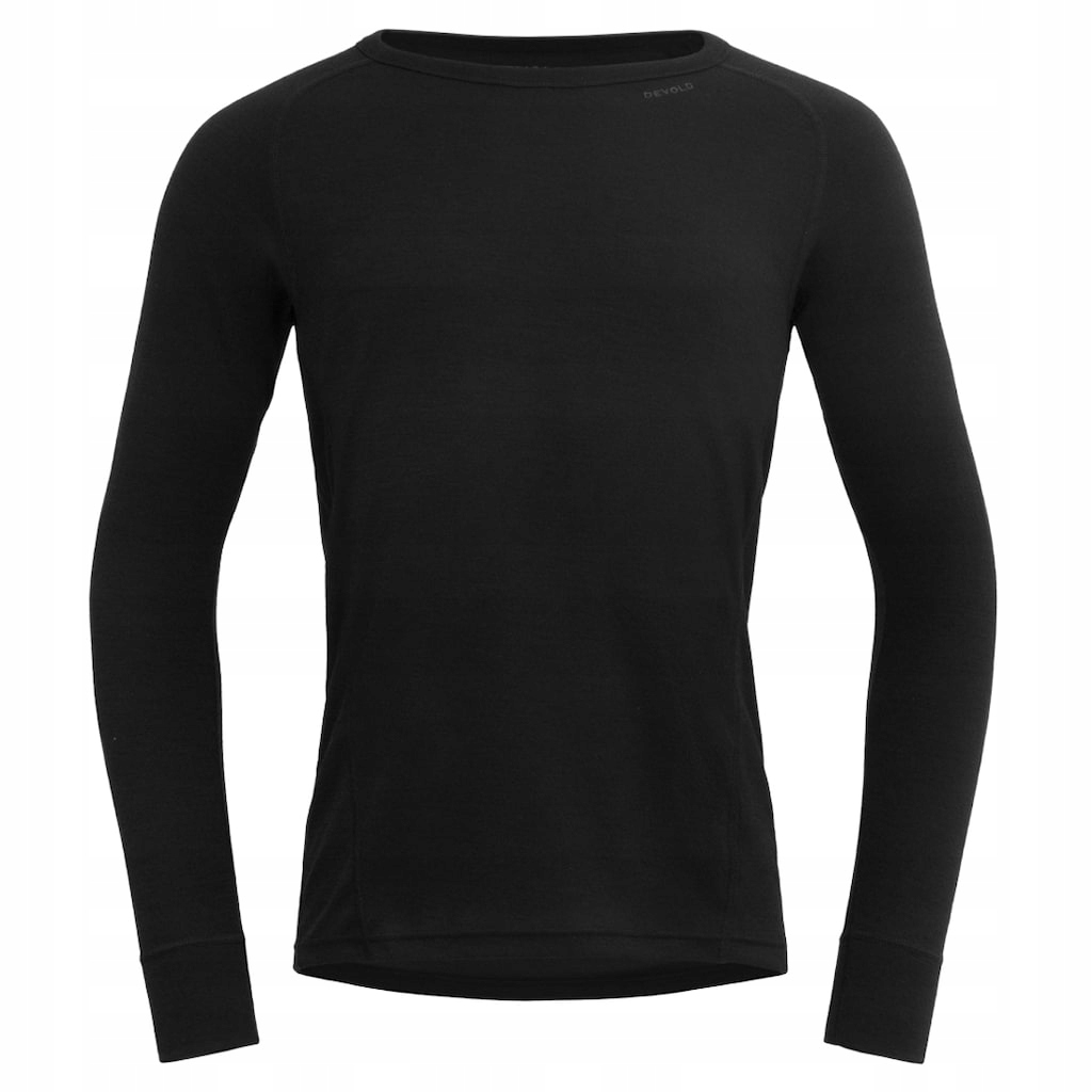 Koszulka termoaktywna Devold Duo Active Merino Long Sleeve Black XL
