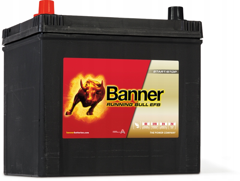 BANNER RUNNING BULL EFB 565 16 65Ah 550A JAPAN L+