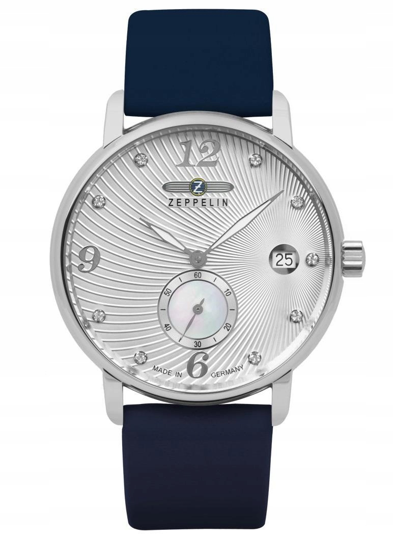 Nové originální dámské hodinky Zeppelin Luna 8631-1 křišťály Swarovski