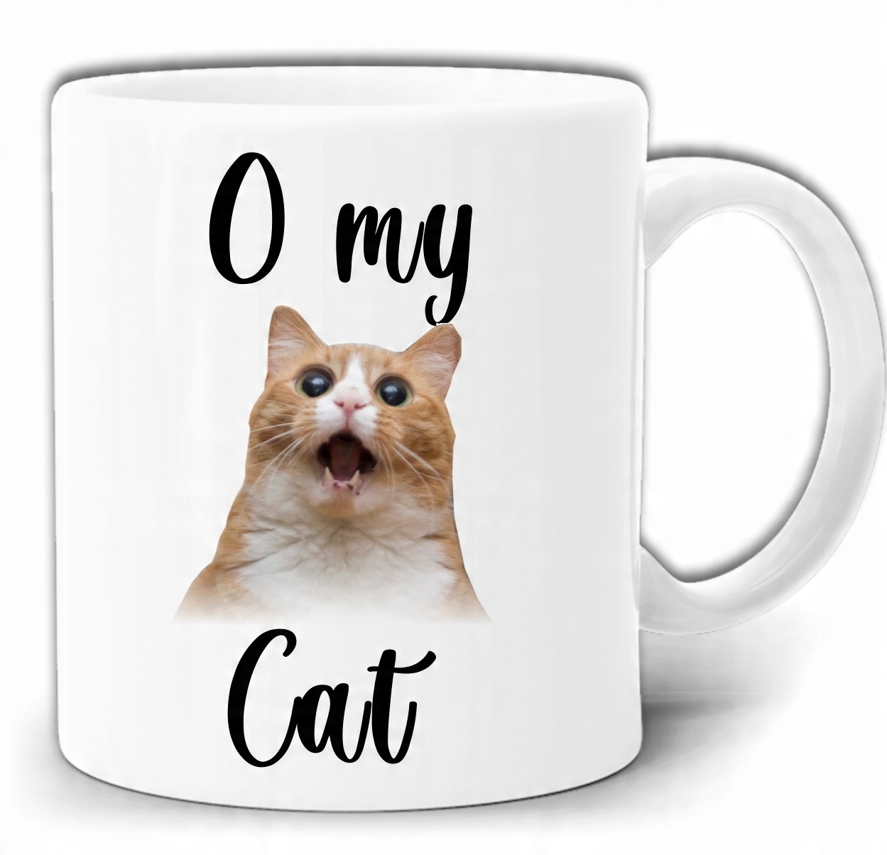 

Śmieszny Prezent O My Cat Kubek + Pudełko GW167