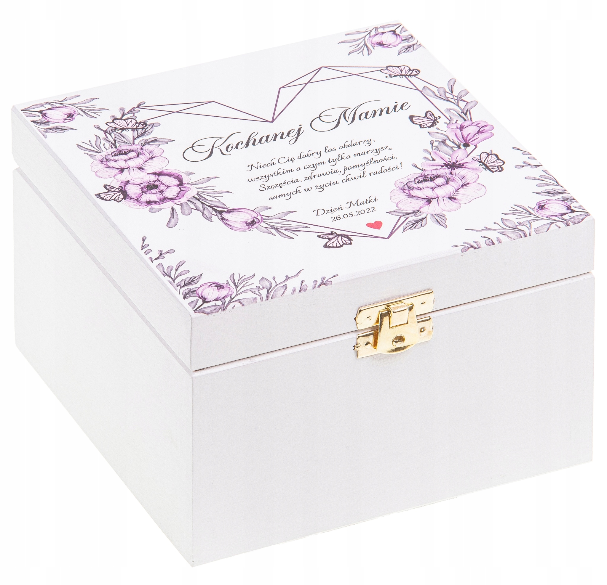 

Pudełko ozdobne Dzień Matki mamy Nadruk