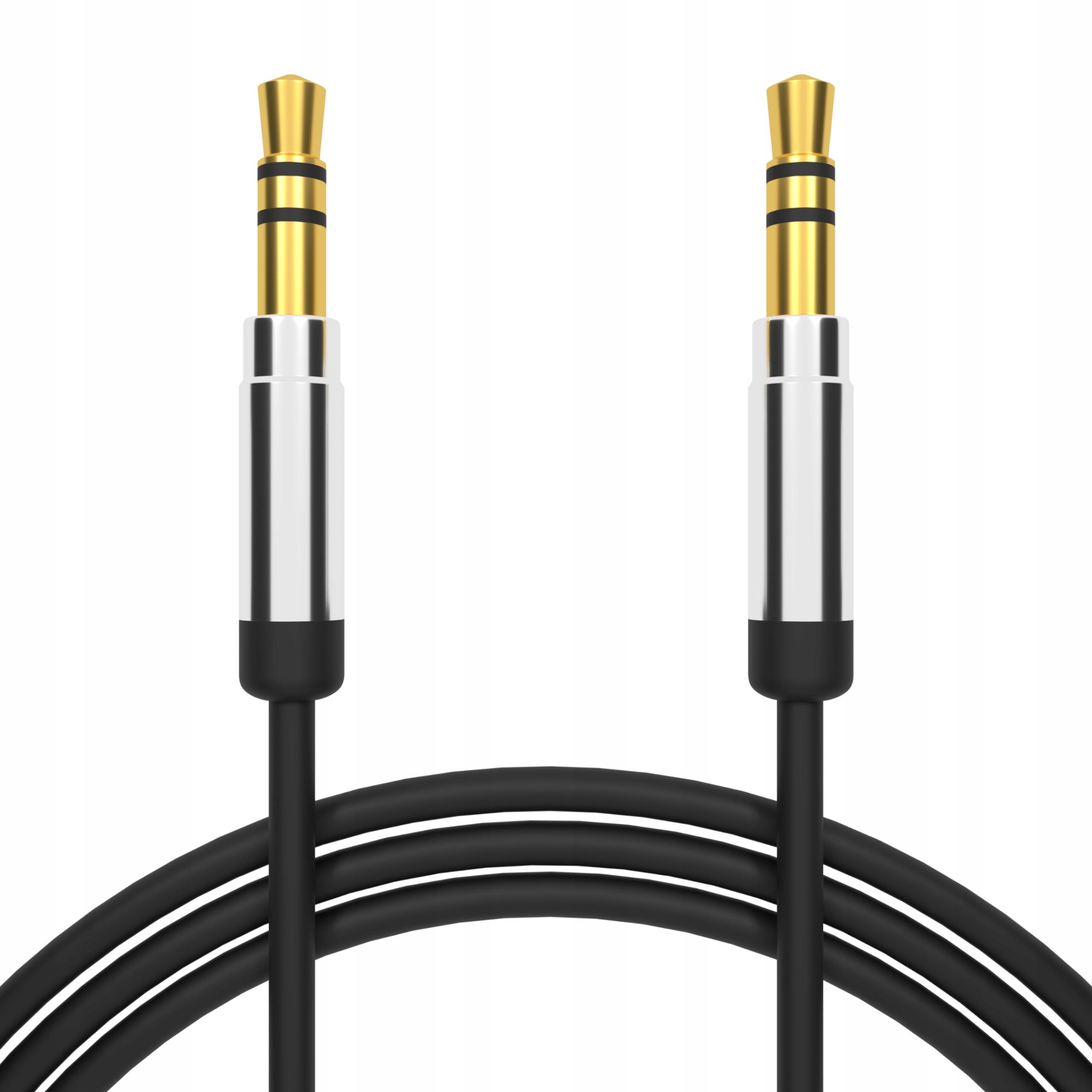 KABEL PRZEWÓD AUDIO MINI JACK 3,5MM AUX DŁUGI MOCNY 2,5m WTYK MINIJACK