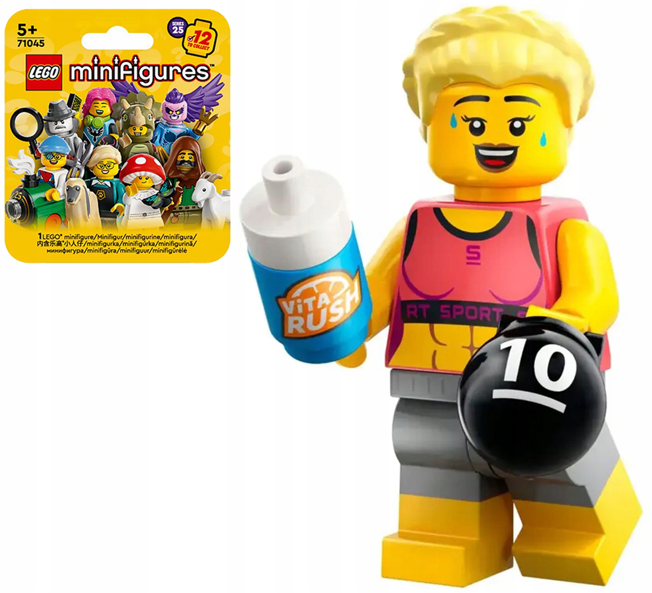 Lego Minifigures 71045 Seria 25 Instruktorka Fitness