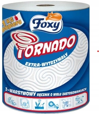 

Foxy Tornado Ręcznik kuchenny papierowy 3 Warstwy