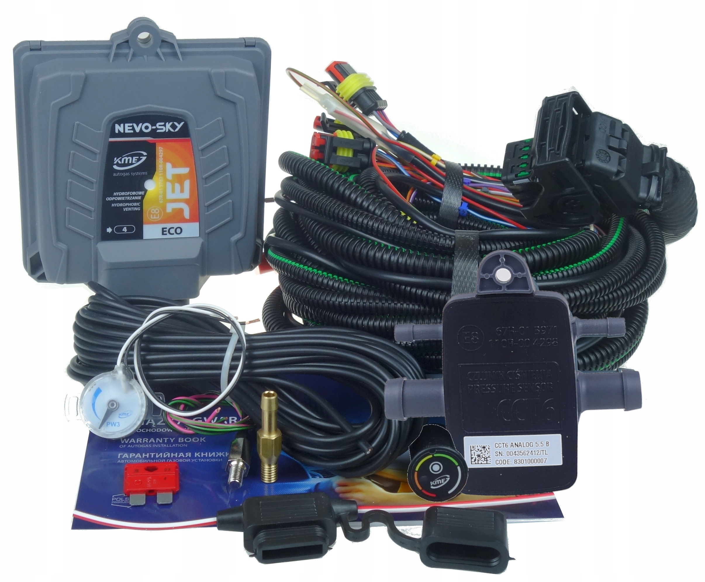 Sekvence Kme Nevo-sky Jet Eco 4-CYL DG8 Elektronika