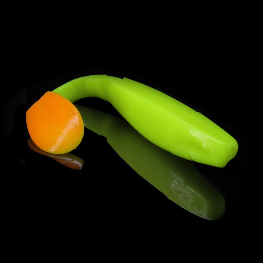 Relax Kopyto 8"L Orange Tail Kolor S055O Opak 1 Szt Sztuczna Przynęta Gumow