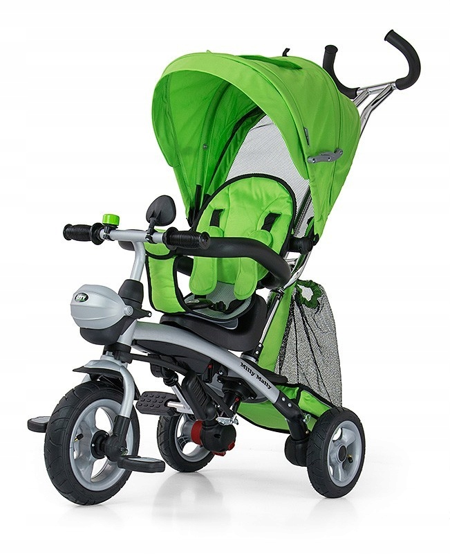 Milly Mally Rowerek Trójkołowy City Green Zielony
