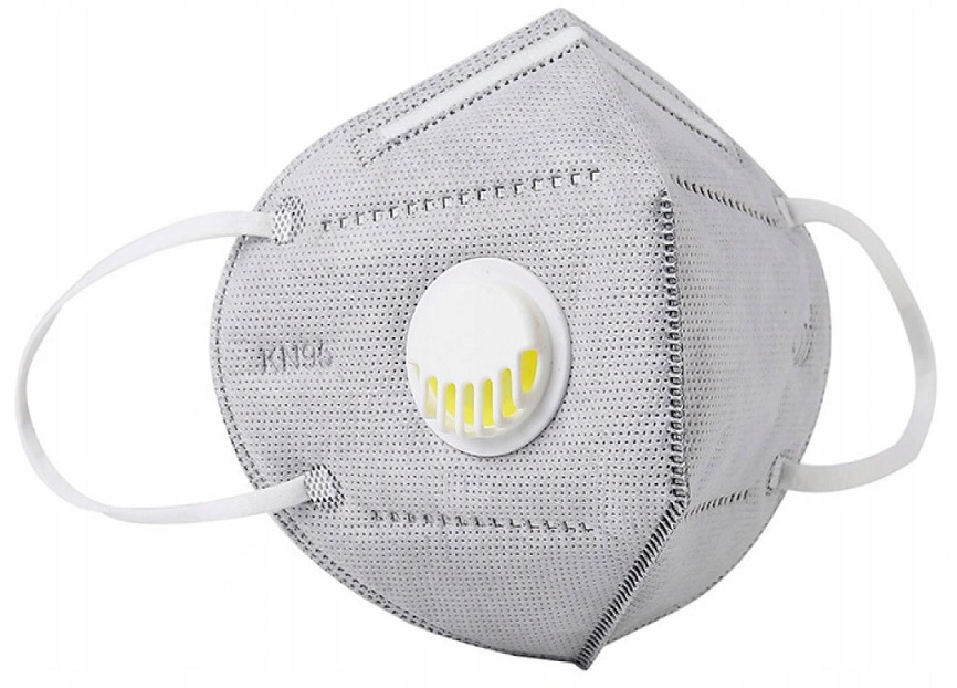 MASKA OCHRONNA FFP2 MASECZKA KN95 ZAWOREK -10 SZT.