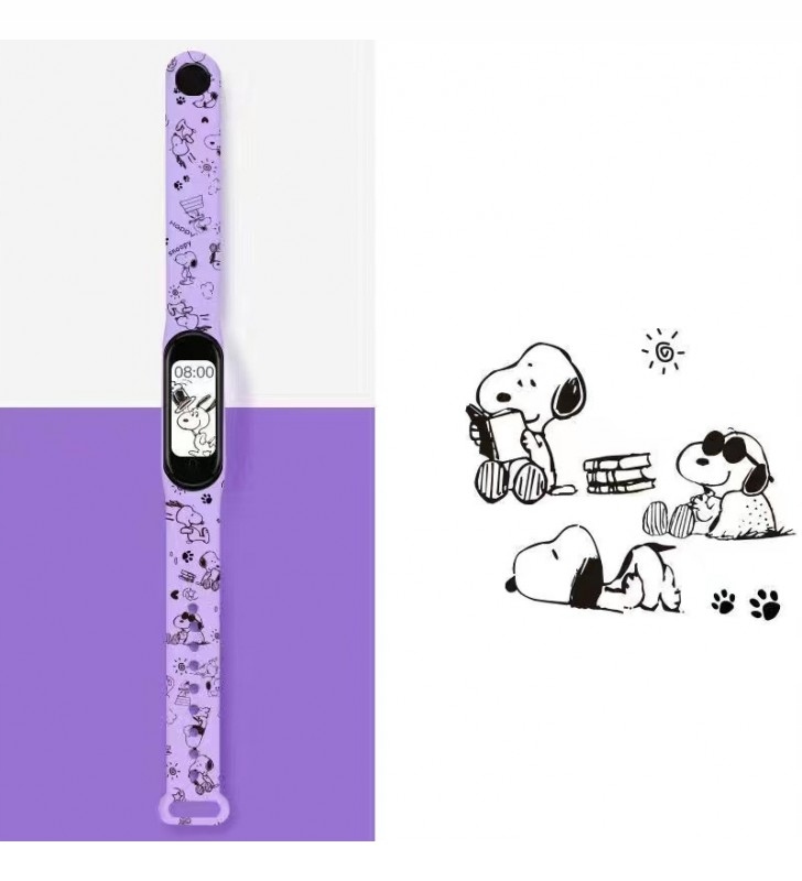 Pasek opaska Smart Band MI BAND M4 M5 M6 Mi3 Mi4 Materiał guma