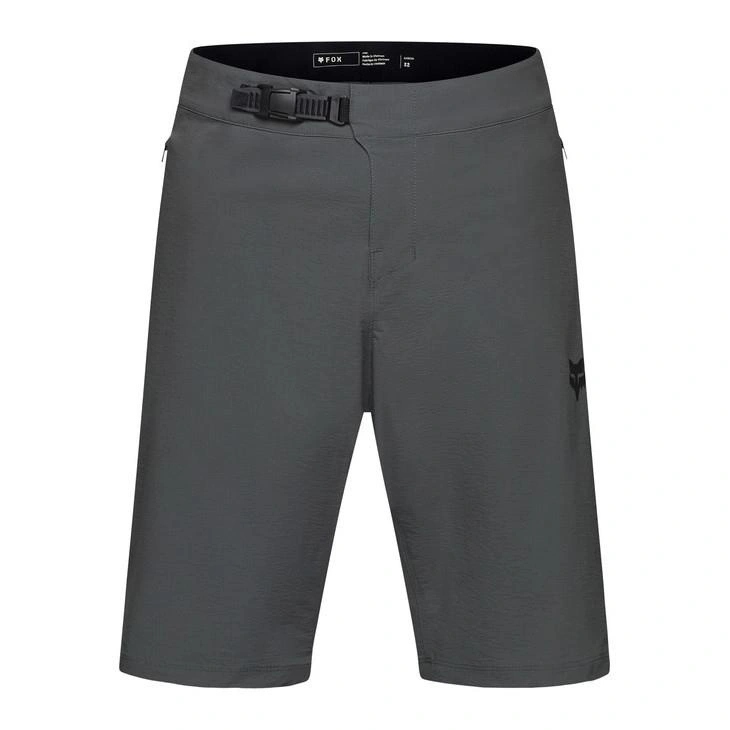 Kraťasy cyklistické kraťasy Fox Ranger W/liner Dark Shadow šedé, lehké a odolné