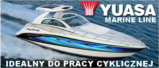 YUASA Akumulator 100AH 12V 600A L+ MARINE LINE Waga produktu z opakowaniem jednostkowym 23.5 kg