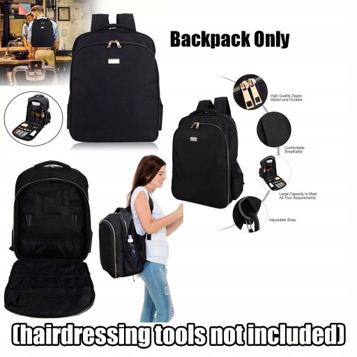 PLECAK ORGANIZATORA DLA BARBER LEQUEEN Marka bez marki