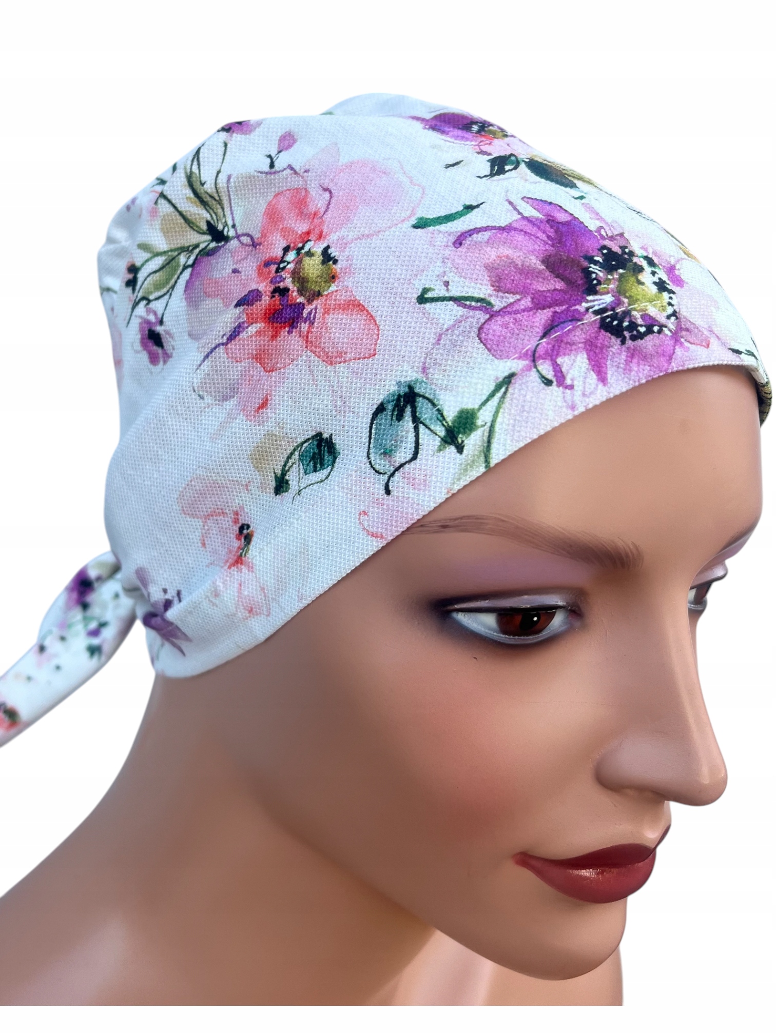 Damska chusta na głowę Greta 469 stylowy dodatek na lato Produkt Polski Marka Eva Design