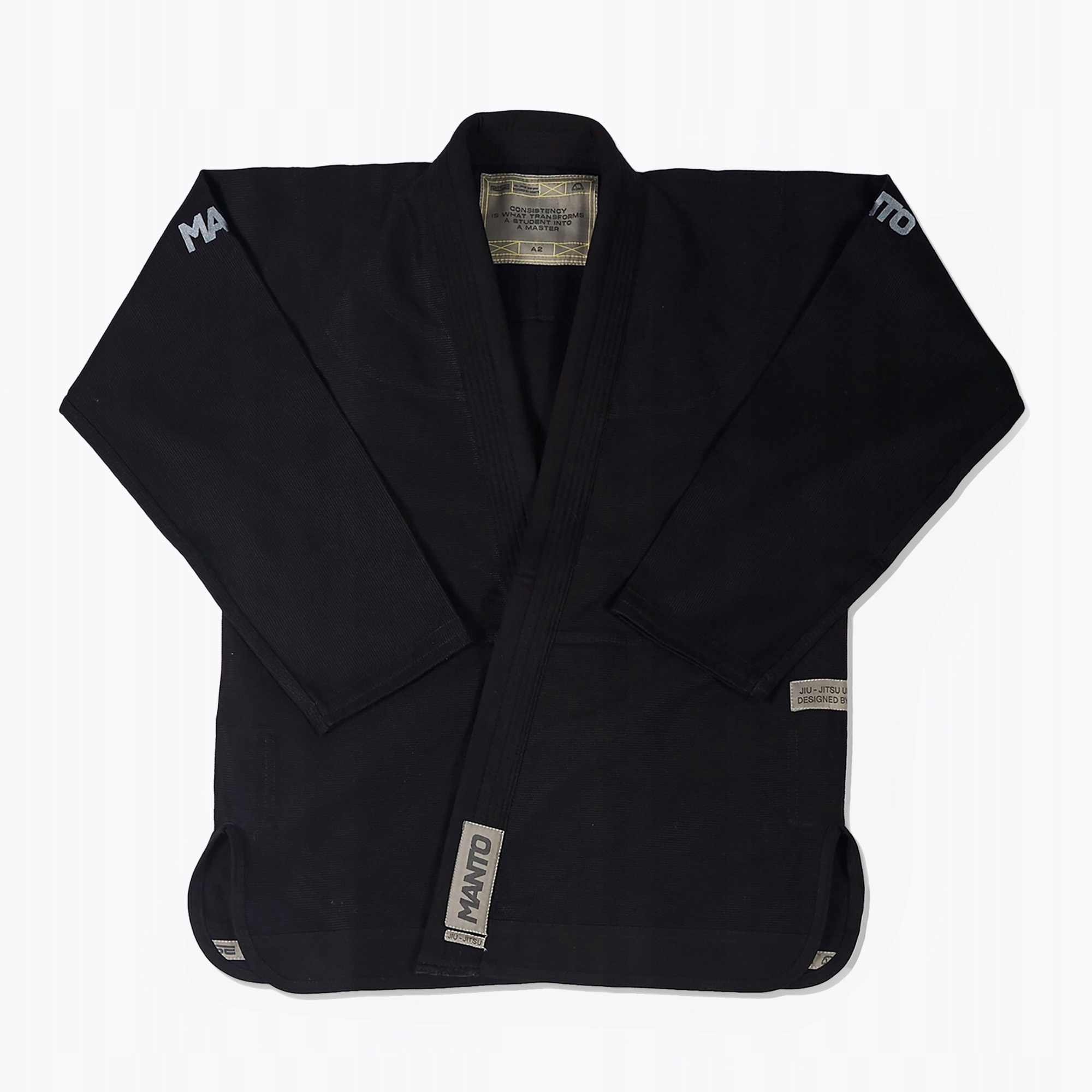 MANTO Kimono Gi BJJ model RISE 2.0 czarne - rozm. A3