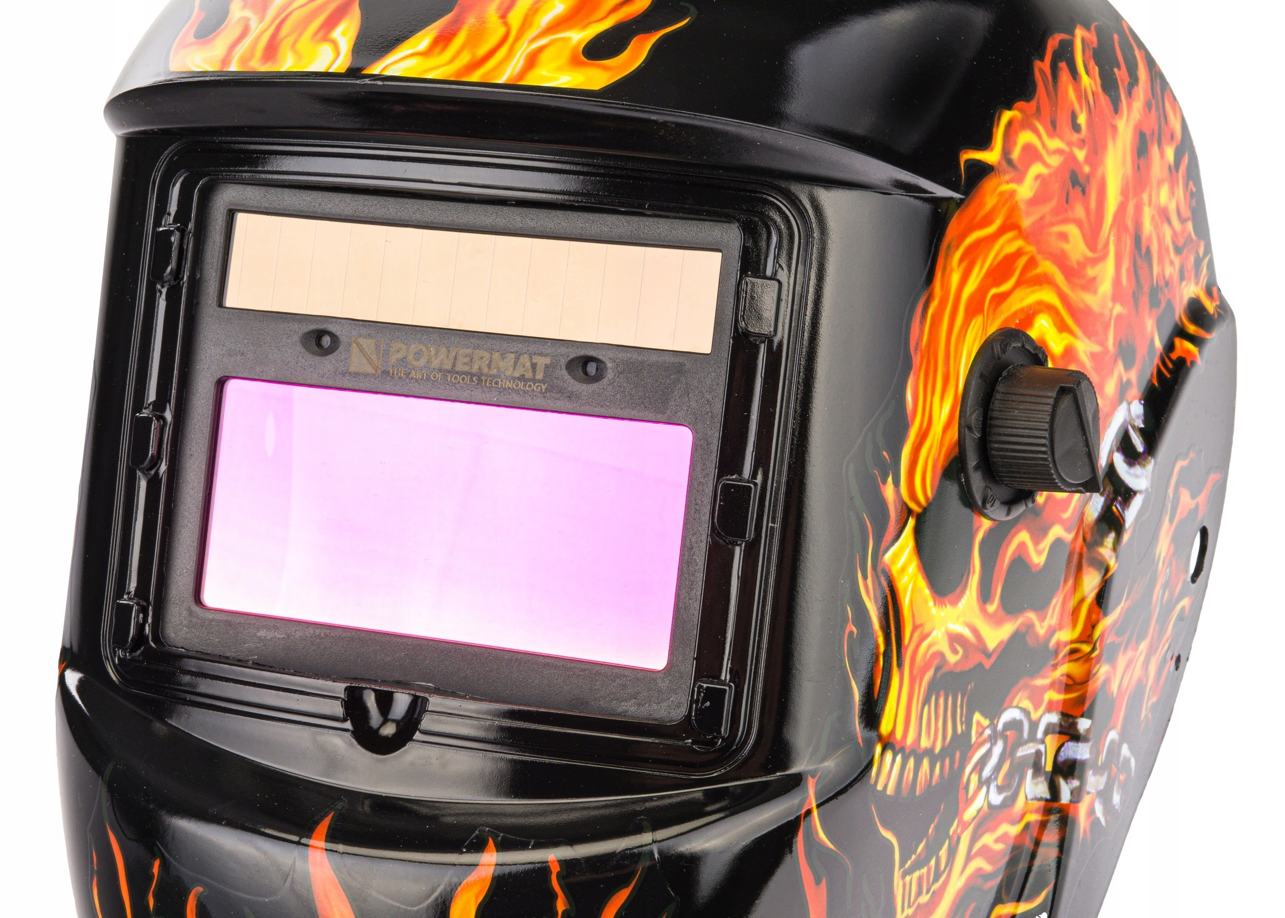 SAMOŚCIEMNIAJĄCA MASKA PRZYŁBICA SPAWALNICZA FILTR AUTOMATYCZNA LCD Klasa optyczna 1/1/1/2