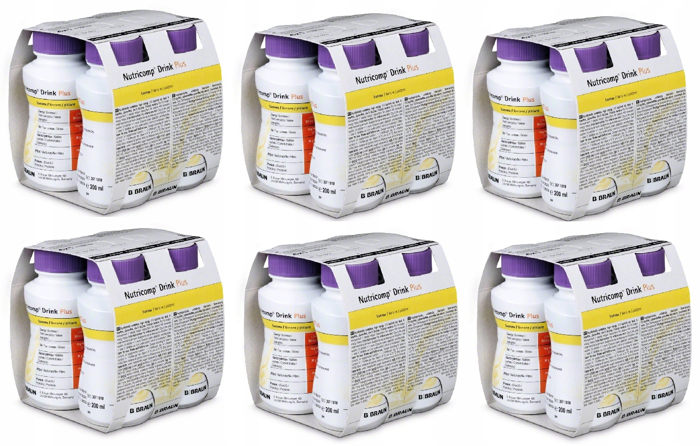 NutriComp Drink Plus 24 szt. banan