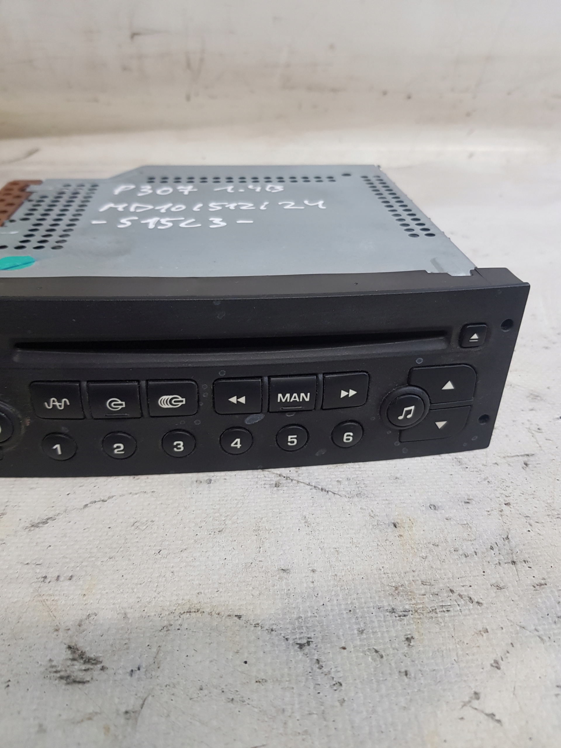 96488013XT00 Radio CD PEUGEOT 307