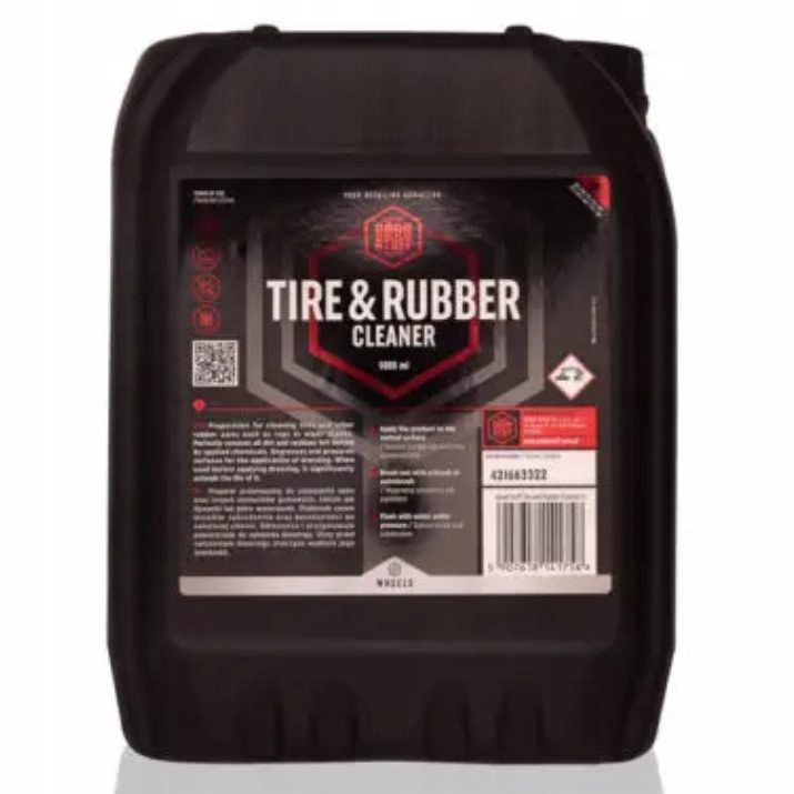 Good Stuff Tire & Rubber Cleaner 5L - koncentrat do mycia opon, dywaników